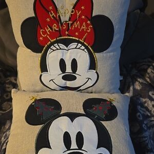 Christmas Themed Cartoon Character Pillows